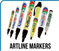 Artline 95 Furniture Marker Pen Chisel Nib 