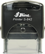 Textile S842 Self-Inking Stamp Kit