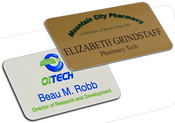 Digital 2"x3" Multi-Color Name Badge 