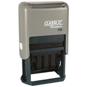 Xstamper Classix P40 self-inking date stamp