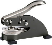 Rhode Island Round Notary Standard Embosser