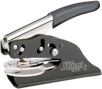 California Round Notary Embosser