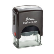 Shiny rPET-841 Self-Inking Stamp