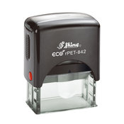 Shiny rPET-842 Non-Porous Self-Inking Stamp