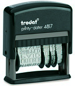 Trodat 4817, 1 Color Replacement Ink Pad (6/4817)