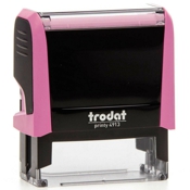 Trodat Printy 4913 Pink Self-Inking Stamp