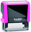 4913PN - Trodat Printy 4913 Neon Pink Self-Inking Stamp