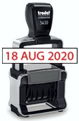 Trodat Professional 5430 Self-Inking Dater (Military)