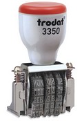 Trodat Classic 3350 Custom Die Plate Dater