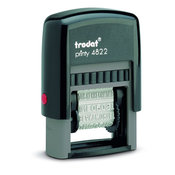 Trodat Printy 4822 Self-Inking Phrase Stamp