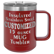 15 Ounce Insulated Stainless Mug